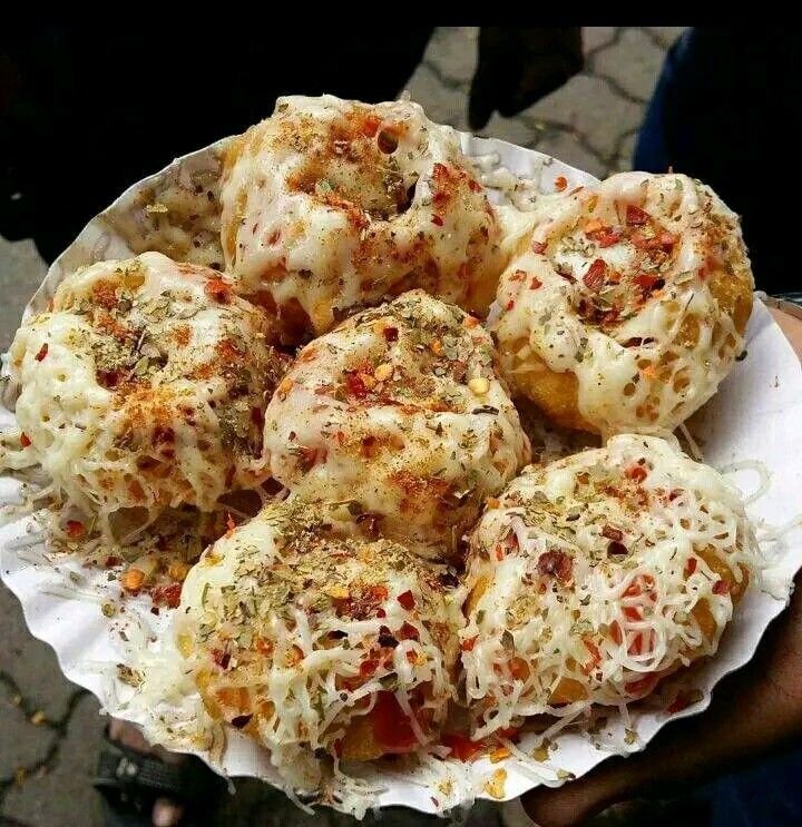 Cheese Sev Puri